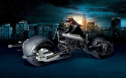 Moebius The Dark Knight Rises: Batpod with Catwoman 1:18 Model Kit