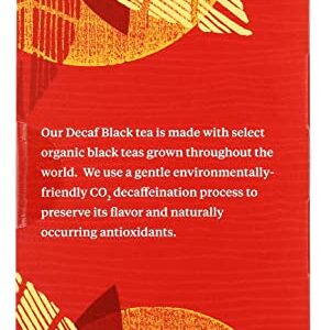 Allegro Tea, Organic Decaf Black Tea Bags, 20 ct