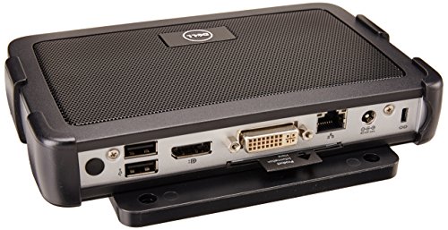 Dell Wyse 909569-01L P25 Mini Desktop, 512 MB RAM, 32 MB Flash, Black/Silver