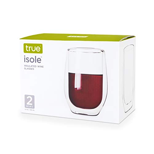 Double Wall Stemless Glass by True