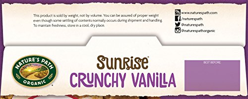 Nature's Path, Organic Gluten-Free Crunchy Vanilla Cereal, 10.6 Oz