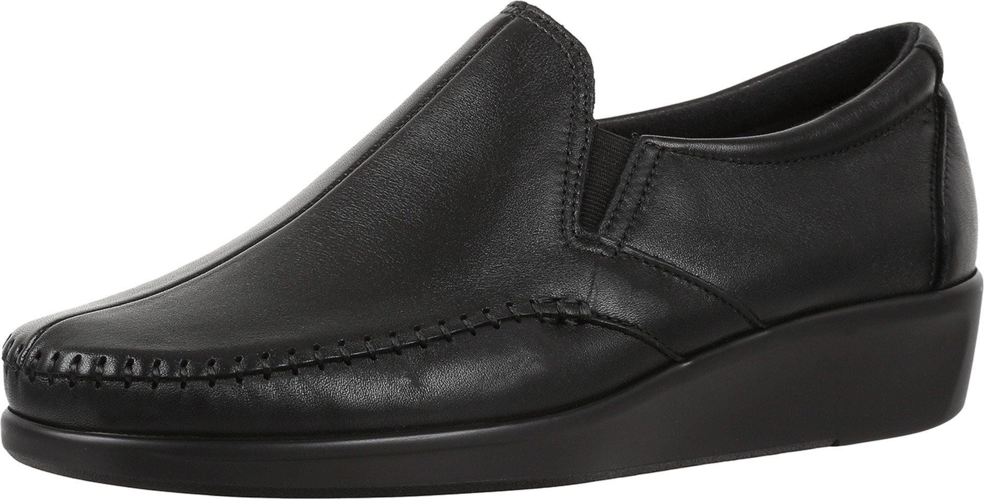 SAS Dream Comfort Loafer Black 7 WW - Double Wide (D)