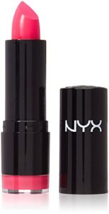nyx professional makeup extra creamy round lipstick - pink lyric (bright blue-toned pink)