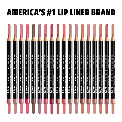 NYX PROFESSIONAL MAKEUP Slim Lip Pencil, Long-Lasting Creamy Lip Liner - Beige