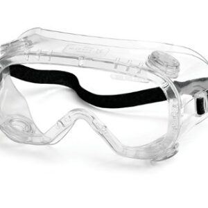 Gateway Safety 32392 Traditional Technician Splash Safety Goggle, 390 Cap Vent, Clear Anti-Fog Lens