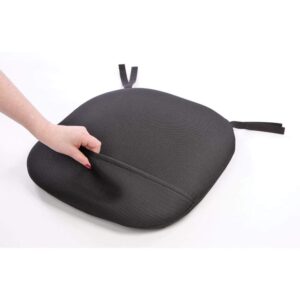 alimed stratta mesh chair seat cushion, large: 19x18-1/2 inch