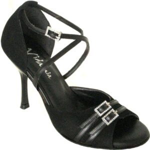 vida mia - valencia dance shoes (tango, salsa) womens 38 eur black