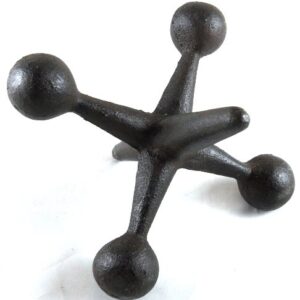 GSM Cast Iron Jack Retro Decorative Home Accents -Paperweight - Doorstop