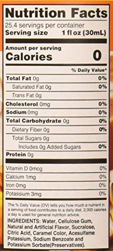 Jordan's Skinny Syrups Sugar Free Coffee Syrup, Pumpkin Spice Flavor Drink Mix, Zero Calorie Flavoring for Chai Latte, Protein Shake, Food & More, Gluten Free, Keto Friendly, 25.4 Fl Oz, 1 Pack