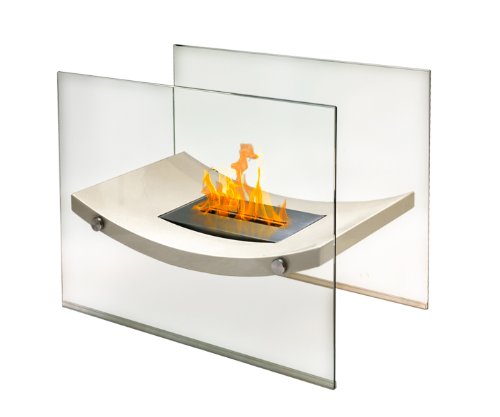 Anywhere Fireplace Floor Standing Fireplace - Broadway Model - Beige