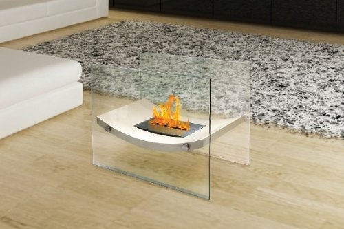 Anywhere Fireplace Floor Standing Fireplace - Broadway Model - Beige