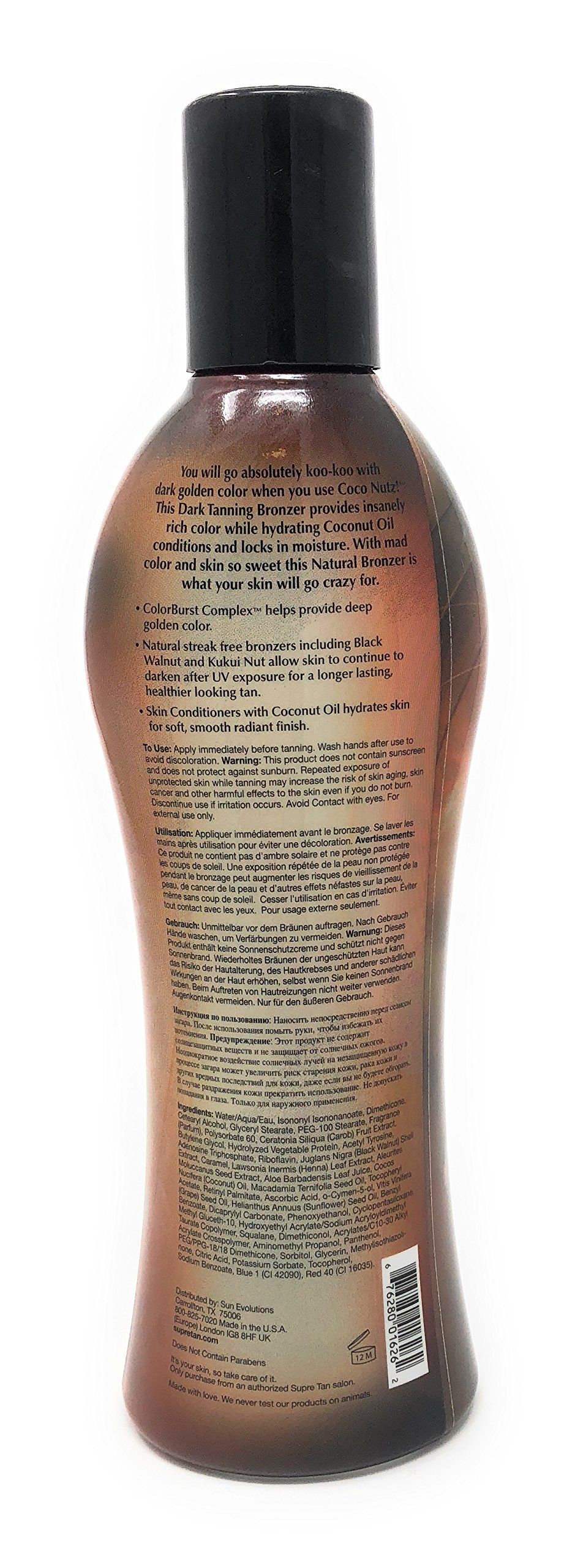 Supre COCO NUTZ Dark Bronzer - 8 oz.