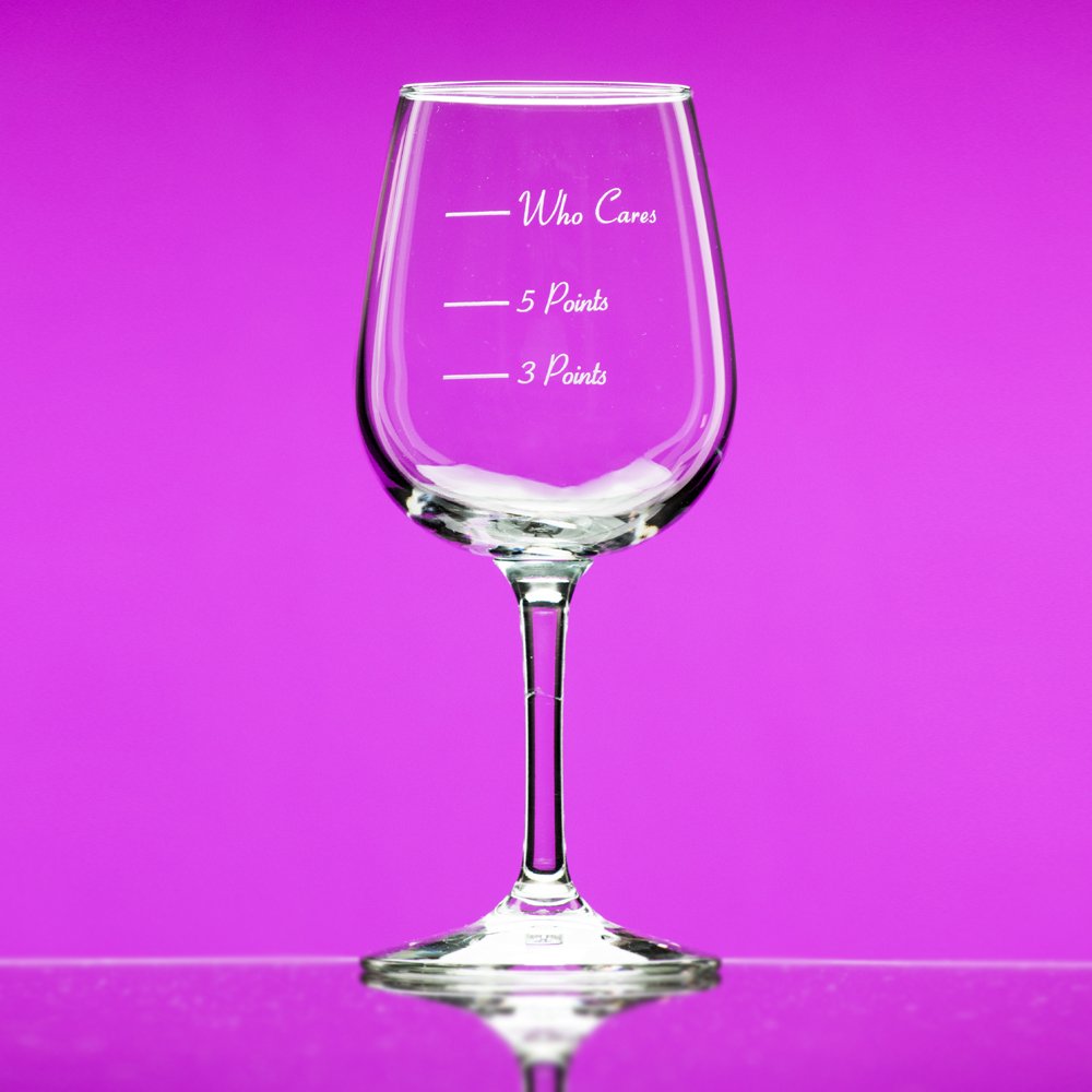 Caloric Cuvee The Points Glass Wine Glass