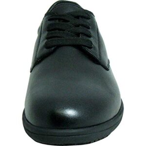 GENUINE GRIP 420-7.5W Comfort Oxford Shoes,Women,Black,PR