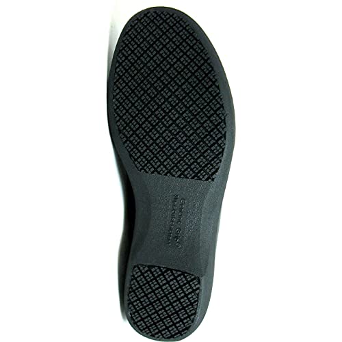 GENUINE GRIP 420-7.5W Comfort Oxford Shoes,Women,Black,PR