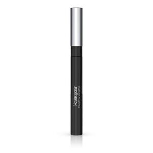 neutrogena healthy lengths mascara for stronger, longer lashes, clump-, smudge- and flake-free mascara with olive oil, vitamin e and rice protein, black 02,.21 oz
