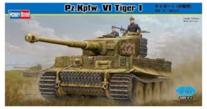 hobby boss pz.kpfw.vi tiger i military land vehicle model building kit