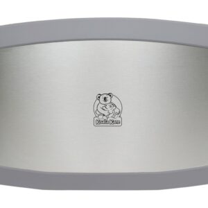 Koala Kara KB200-01SS Grey Baby Changing Station with S/S Veneer