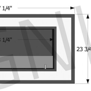 Recessed Wall Ventless Bio Ethanol Fireplace - Bellezza | Ignis