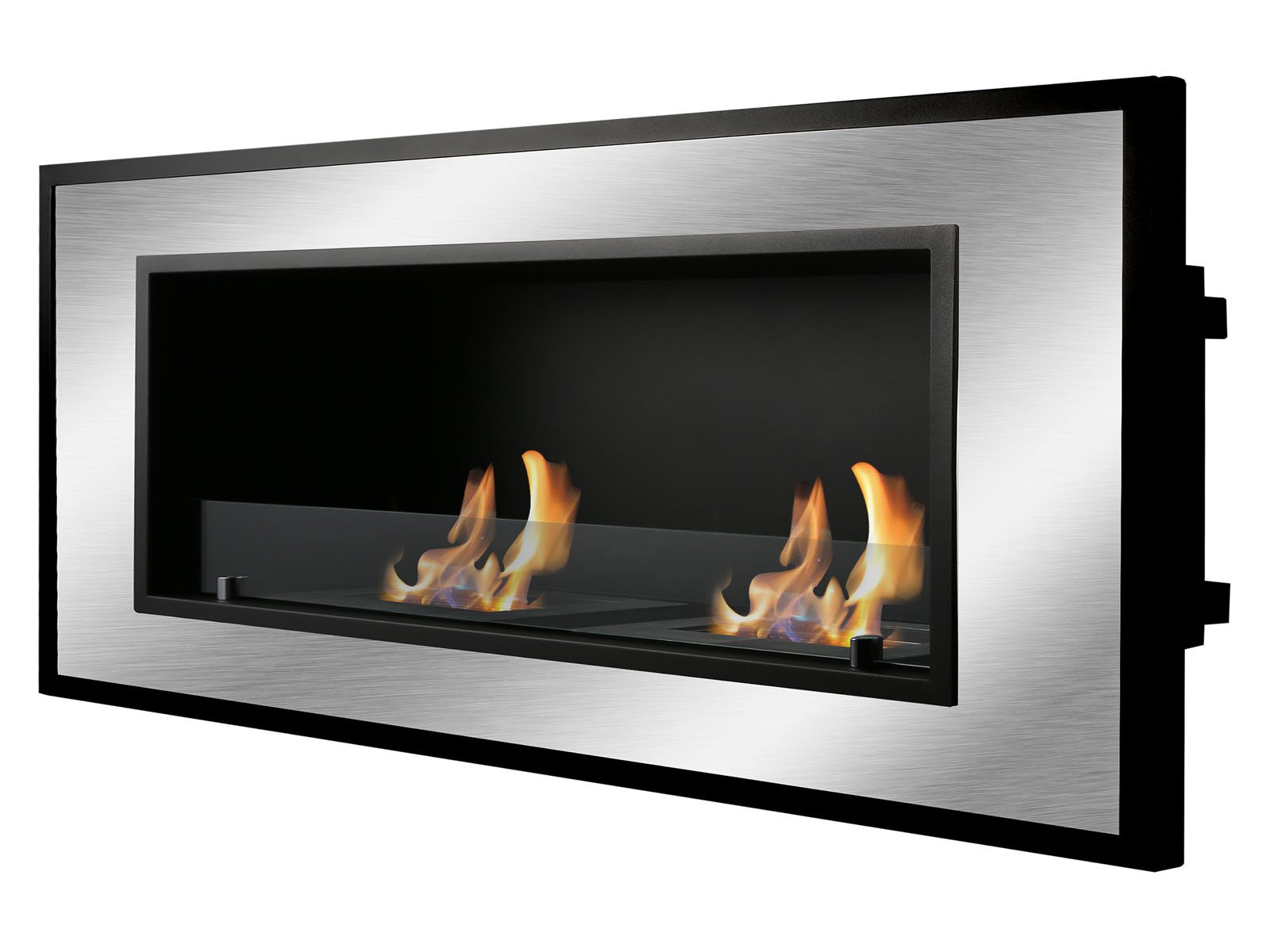 Recessed Wall Ventless Bio Ethanol Fireplace - Bellezza | Ignis