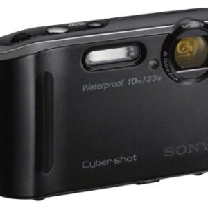 Sony DSC-TF1/B 16 MP Waterproof Digital Camera with 2.7-Inch LCD (Black) (OLD MODEL)