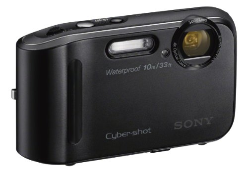 Sony DSC-TF1/B 16 MP Waterproof Digital Camera with 2.7-Inch LCD (Black) (OLD MODEL)