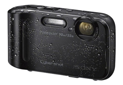 Sony DSC-TF1/B 16 MP Waterproof Digital Camera with 2.7-Inch LCD (Black) (OLD MODEL)