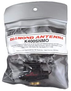 diamond k400s-nmo lip mount, 2-axis adjustable antenna vehicle mount