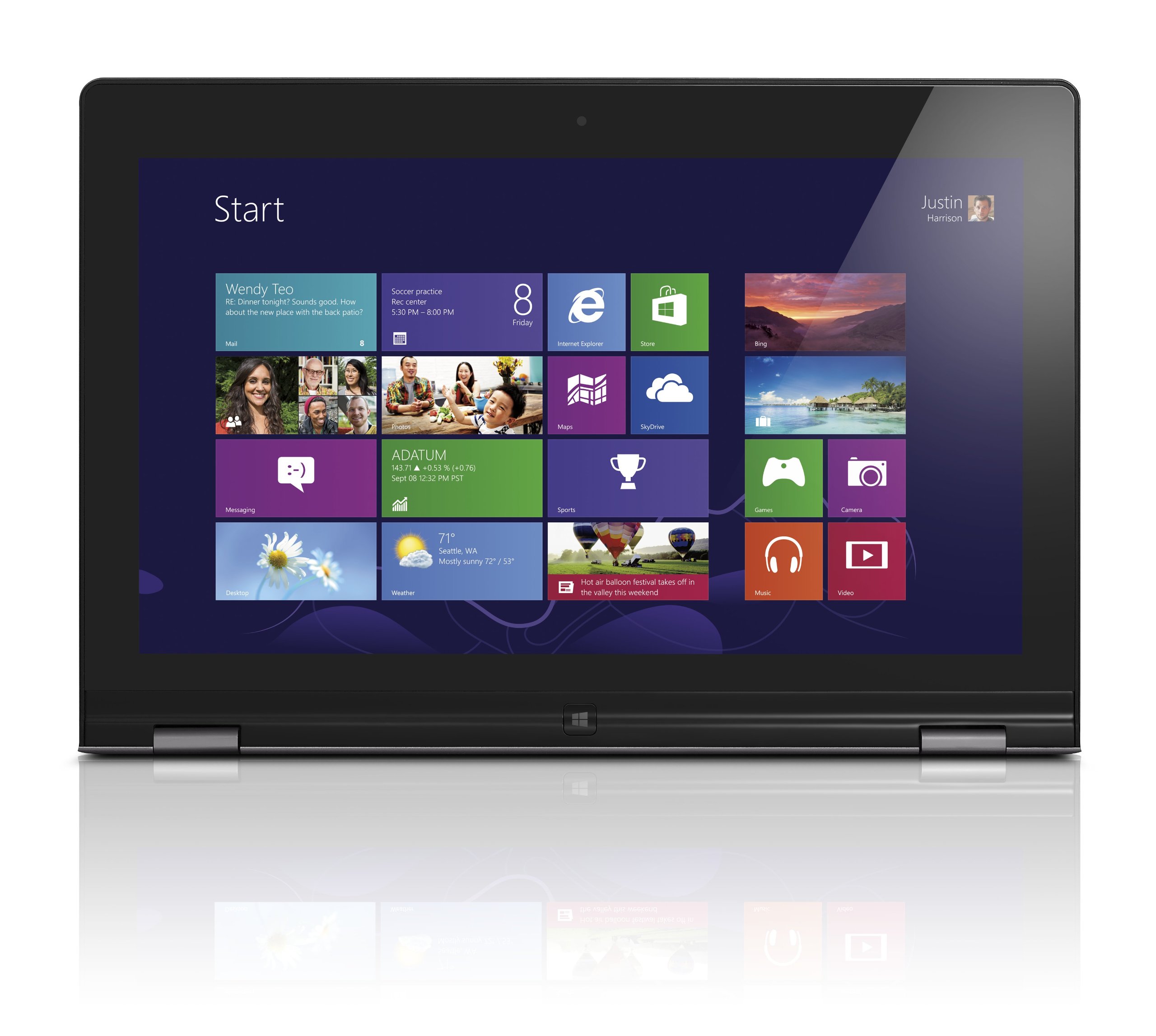 Lenovo IdeaPad Yoga 13 13.3-Inch Convertible 2 in 1 Touchscreen Ultrabook (59359564) Gray