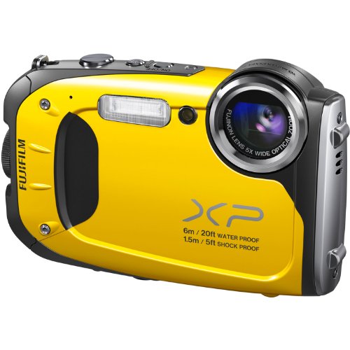 Fujifilm FinePix XP60 16.4MP Digital Camera with 2.7-Inch LCD (Yellow) (OLD MODEL)