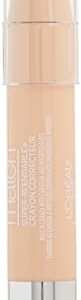 L'Oreal Paris True Match Super Blendable Crayon Concealer, Fair/Light Neutral, 0.1 oz.