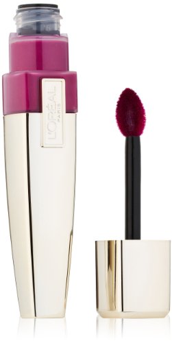 L'Oreal Paris Colour Caresse Wet Shine Lip Stain, Berry Persistent, 0.21 Ounces