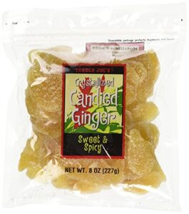 trader joe's crystallized candied ginger (8 oz.)