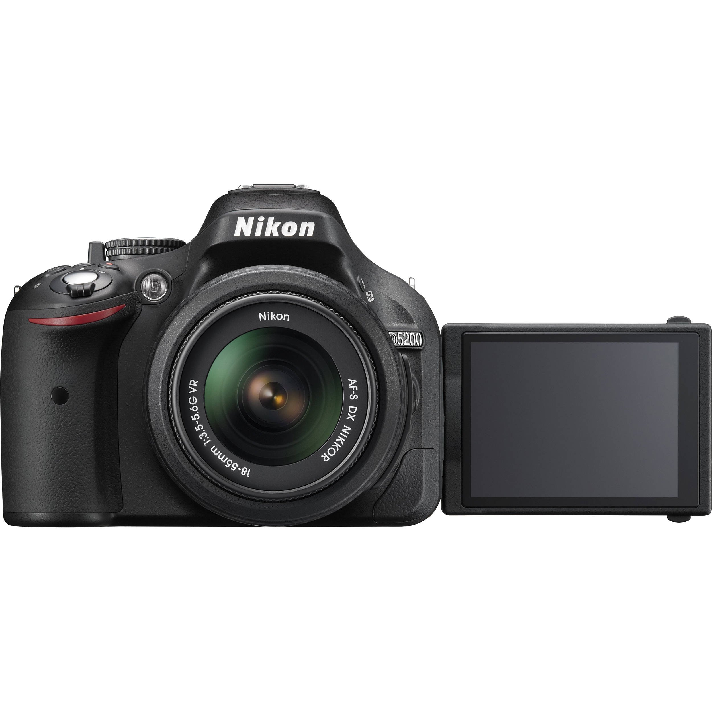 Nikon D5200 24.1 MP CMOS Digital SLR with 18-105mm f/3.5-5.6 AF-S DX VR ED NIKKOR Zoom Lens (Black) (Discontinued by Manufacturer)