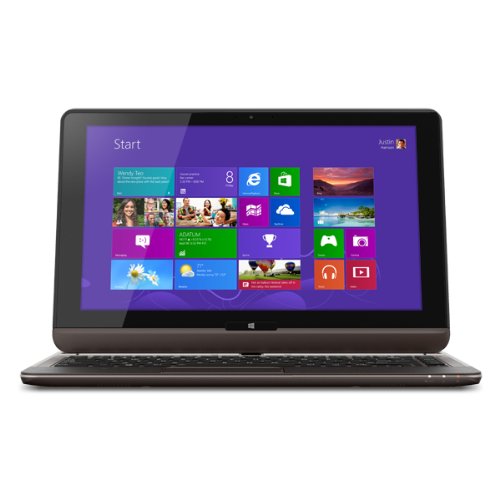 Toshiba Satellite U925T-S2120 12.5-Inch Convertible 2 in 1 Touchscreen Ultrabook (Midnight Brown in Soft Touch Body)