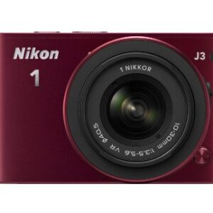 Nikon 1 J3 14.2 MP HD Digital Camera Body Only (Red)