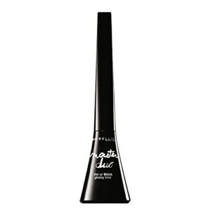 maybelline new york eye studio master duo glossy liquid liner, black lacquer, 0.05 fluid ounce