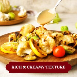 Baron's Pure Tahini Sesame Paste | Rich Creamy Taste For Hummus, Dips & Baba Ghanoush | Kosher, All-natural, Keto-friendly Ground Seeds | Vegan, Non-gmo, Gluten- & Peanut-free | 2 Jars Of 16 Oz.