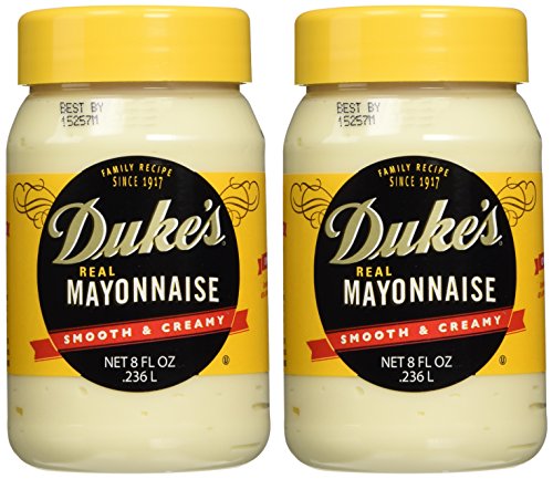 Dukes Real Mayonnaise - Two 8 Fl Oz Jars