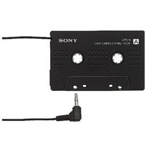 sony car audio cassette adapter for mp3, ipod, mini-disc, discman or cd player
