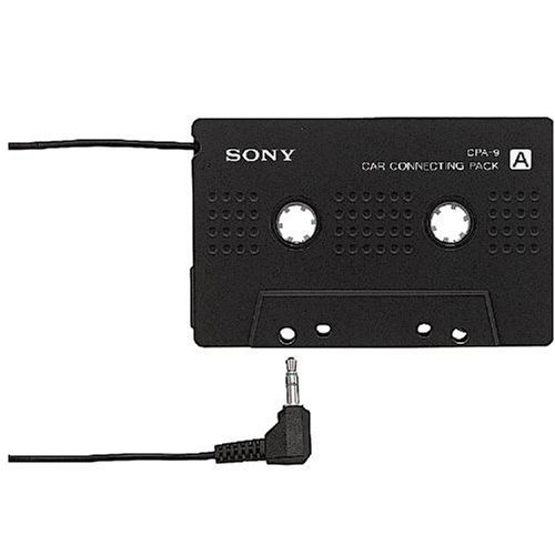 Sony Car Audio Cassette Adapter for MP3, iPod, Mini-Disc, Discman or CD Player