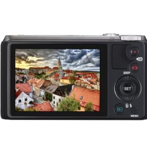 Casio High Speed Exilim Ex-ZR700 Digital Camera Black EX-ZR700BK - International Version (No Warranty)