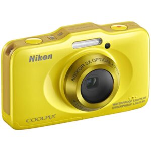 nikon coolpix s31 10.1 mp waterproof digital camera with 720p hd video (yellow) (old model)
