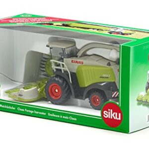 SIKU 1993, Claas Forage Harvester, 1:50, Metal/Plastic, Green, Folding and Removable Harvester