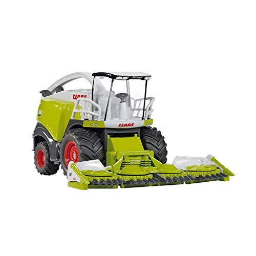 SIKU 1993, Claas Forage Harvester, 1:50, Metal/Plastic, Green, Folding and Removable Harvester