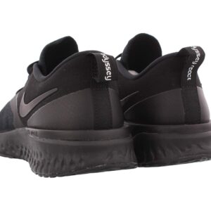 Nike Women's Odyssey Reach Flyknit 2 Running Shoe, Black/Black/White, Size 6