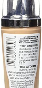 L'Oreal Paris True Match Lumi Healthy Luminous Makeup, C4 Shell Beige, 1 fl; oz.