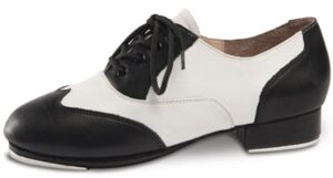 dancenwear applause black and white spectator tap shoe (9.5med)