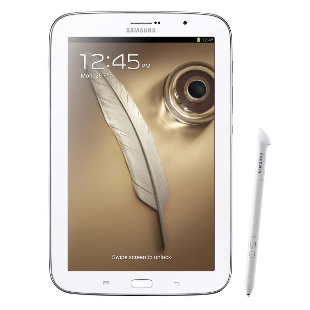 Samsung Galaxy Note 8.0” 16GB WiFi + GSM GT-N5100 Factory Unlocked (White) - International Stock No Warranty