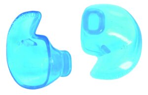 ear plus - medical grade doc's non vented pro plugs (large, blue)